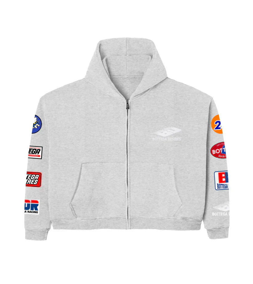 BOTTEGA DESIRES BDR PATCHES JACKET (GRAY)